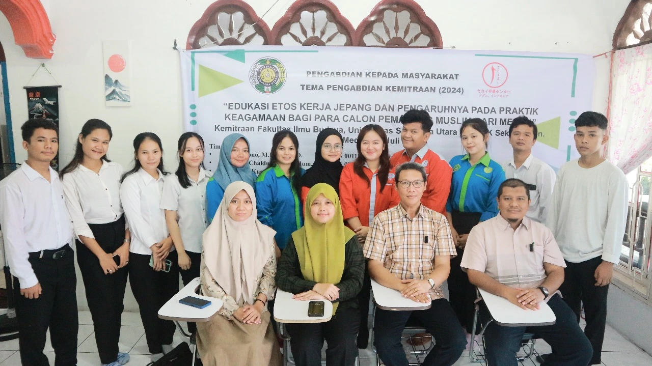 Community Service Partnership FIB USU and LPK Sekai Medan